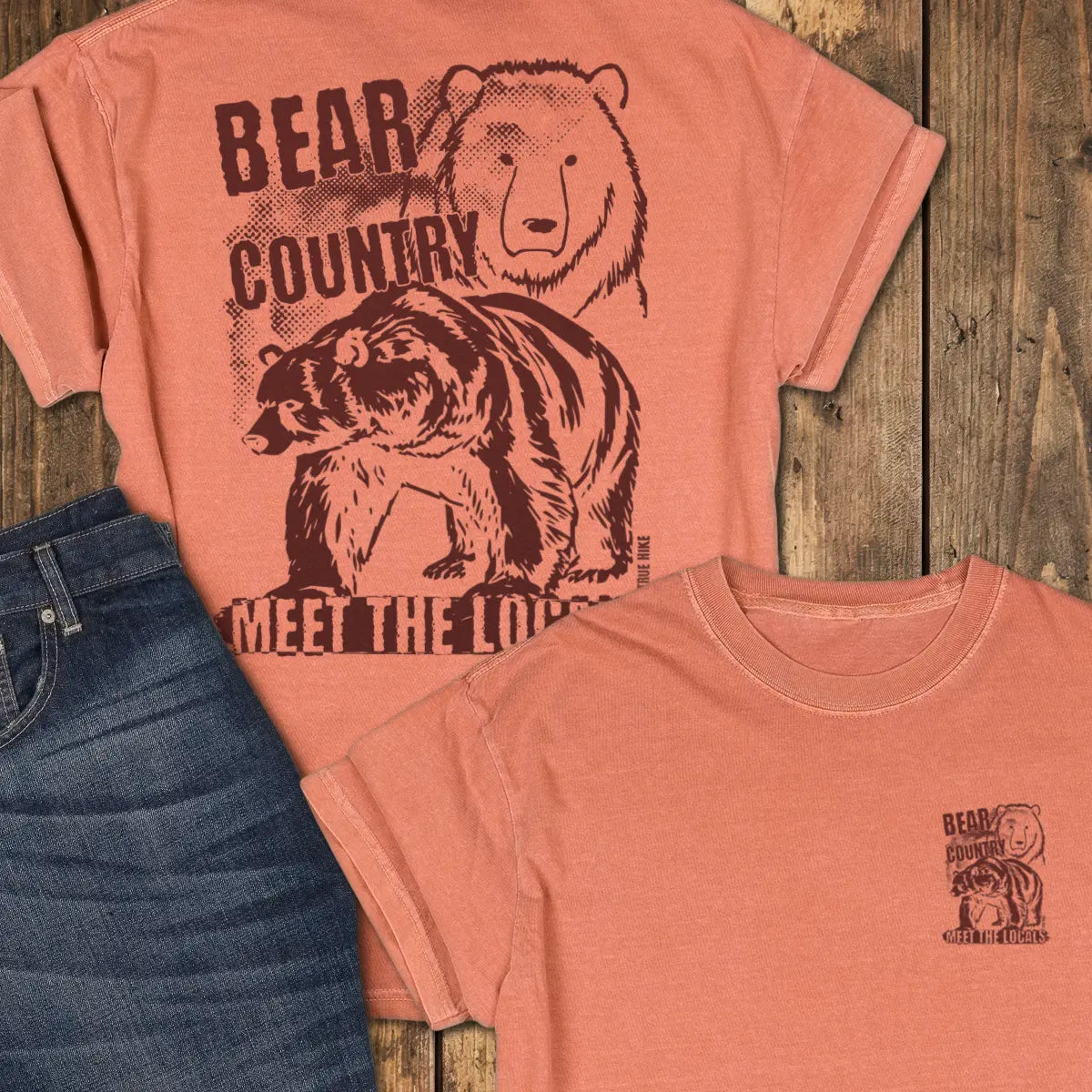 Bear Country Tee - Yam