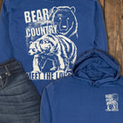 Bear Country Hoodie - True Navy