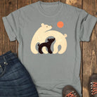 Bear Hug Tee - Grey
