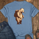 Bear and Ladybug Tee - Blue Jean