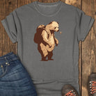 Bear and Ladybug Tee - Pepper