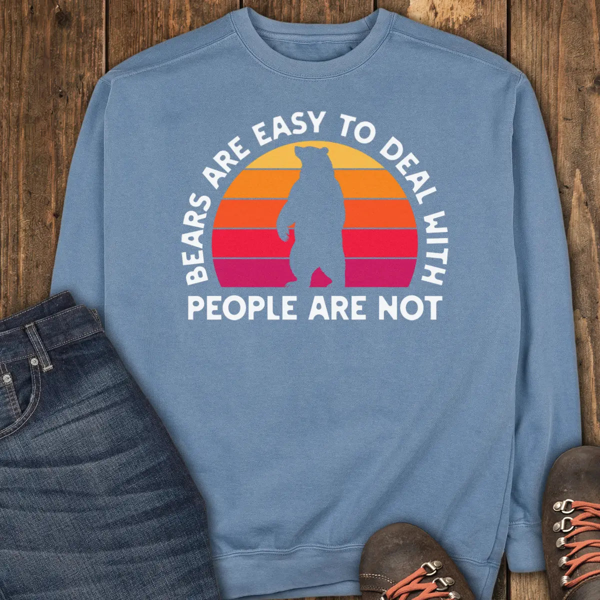 Bearable Sweatshirt - Blue Jean