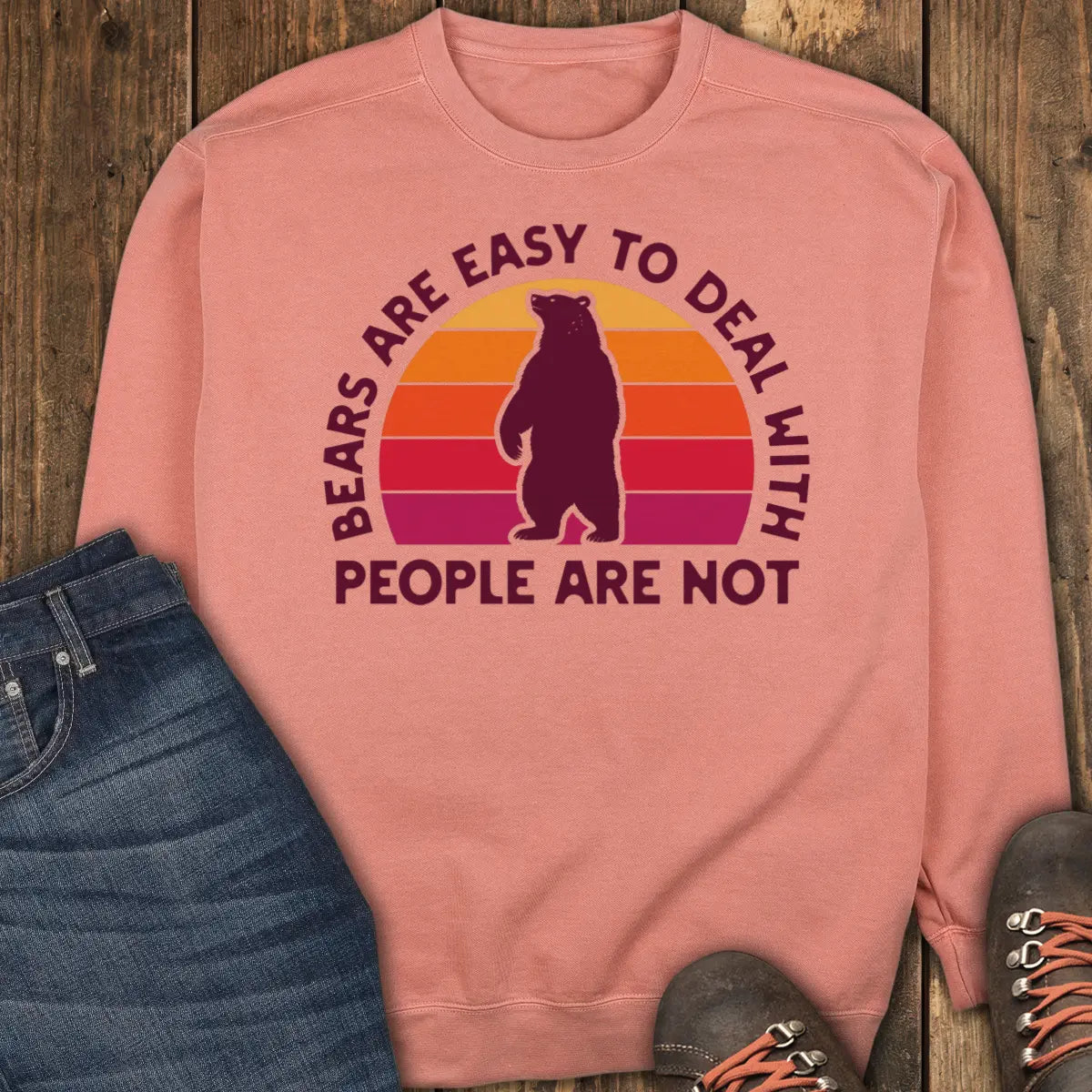 Bearable Sweatshirt - Terracotta
