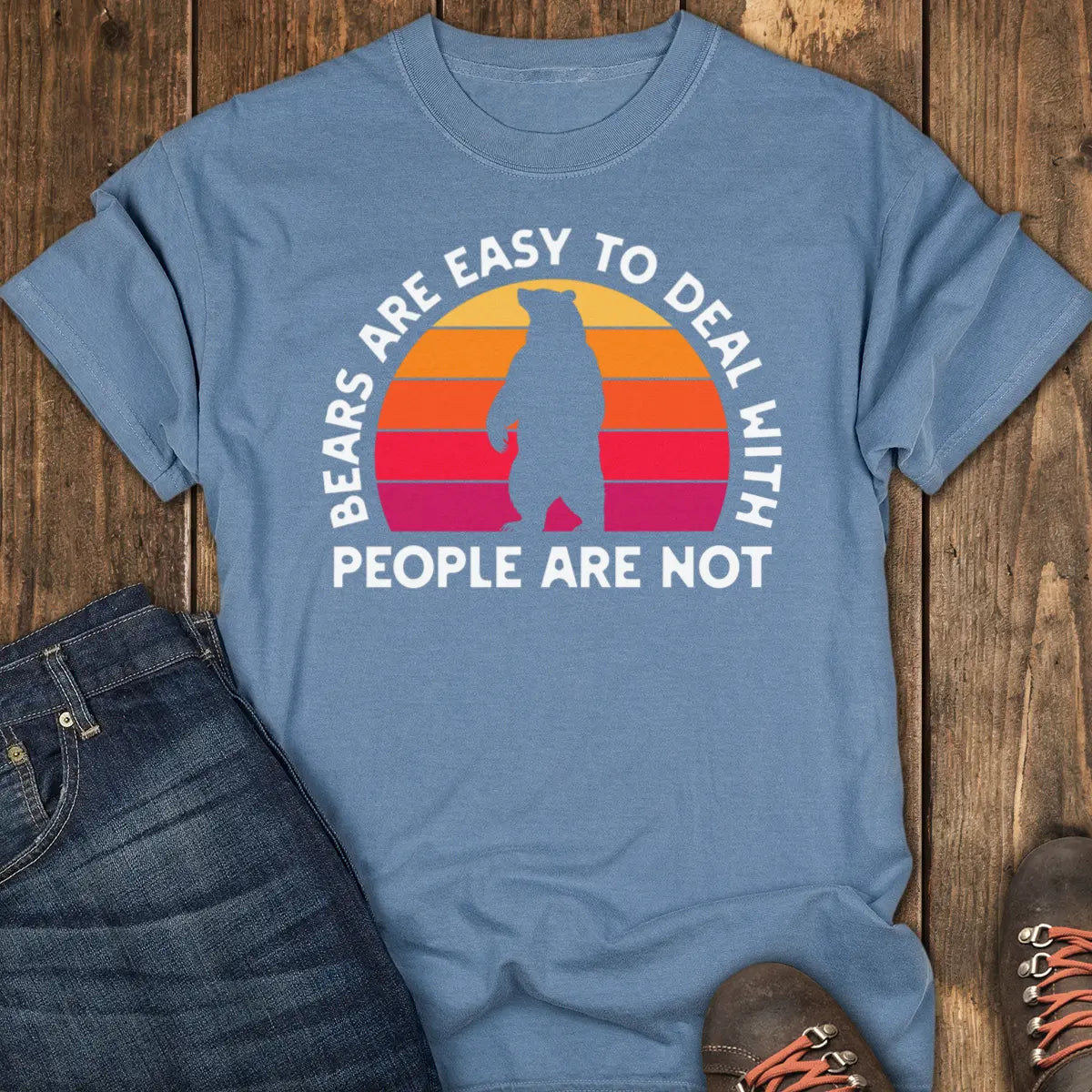 Bearable Tee - Blue Jean