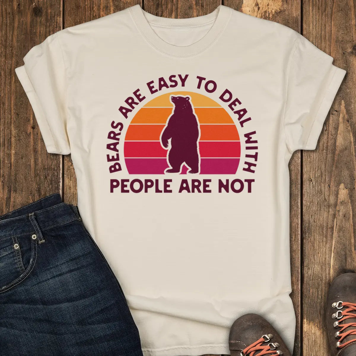 Bearable Tee - Ivory