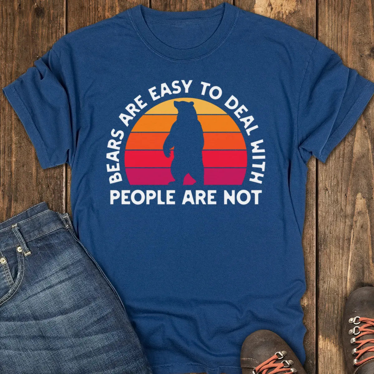 Bearable Tee - Navy