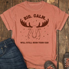 Big Calm Moose Tee - Yam