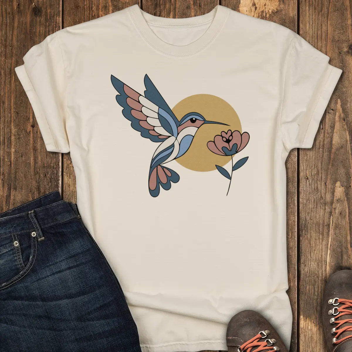 Bloomline Tee - Ivory