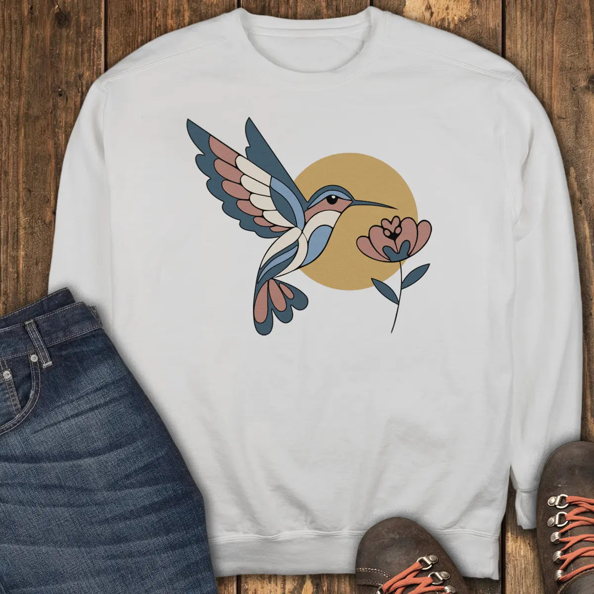 Bloomline Sweatshirt - White