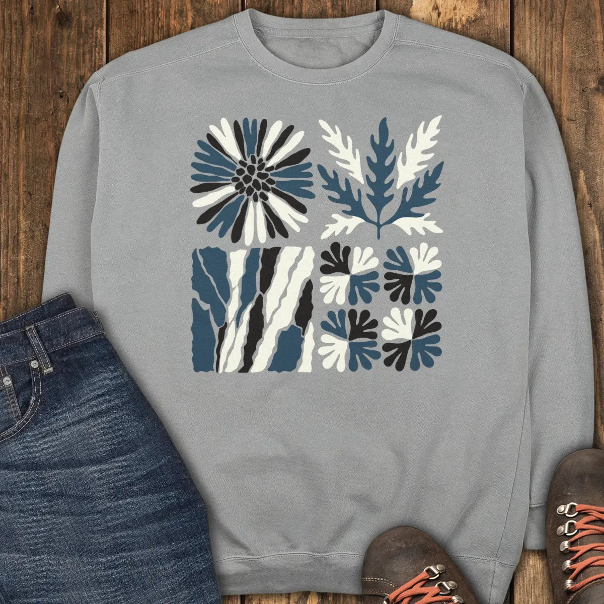 Blue Ridge Sweatshirt - Grey