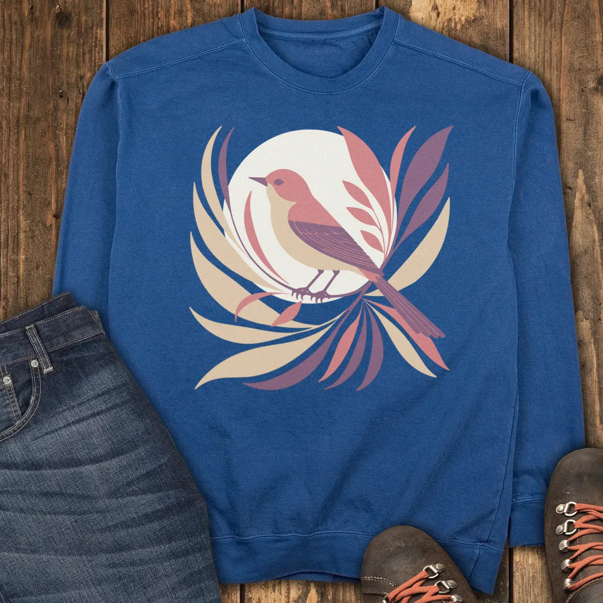 Bluebird Trail Sweatshirt - True Navy