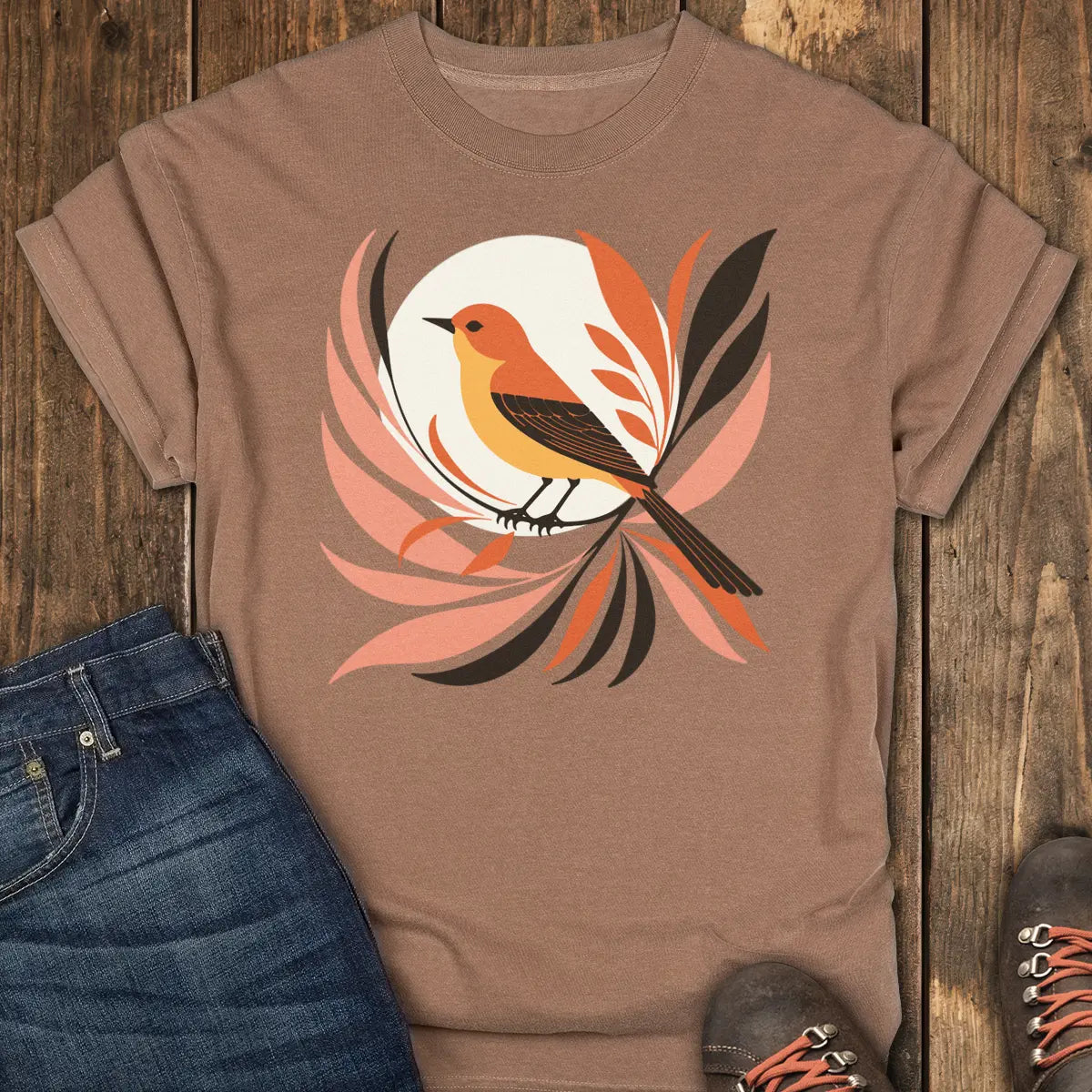 Bluebird Trail Tee - Espresso