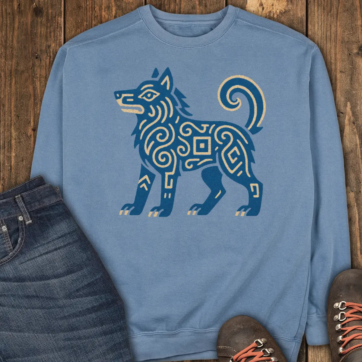 Bluefang Sweatshirt - Blue Jean