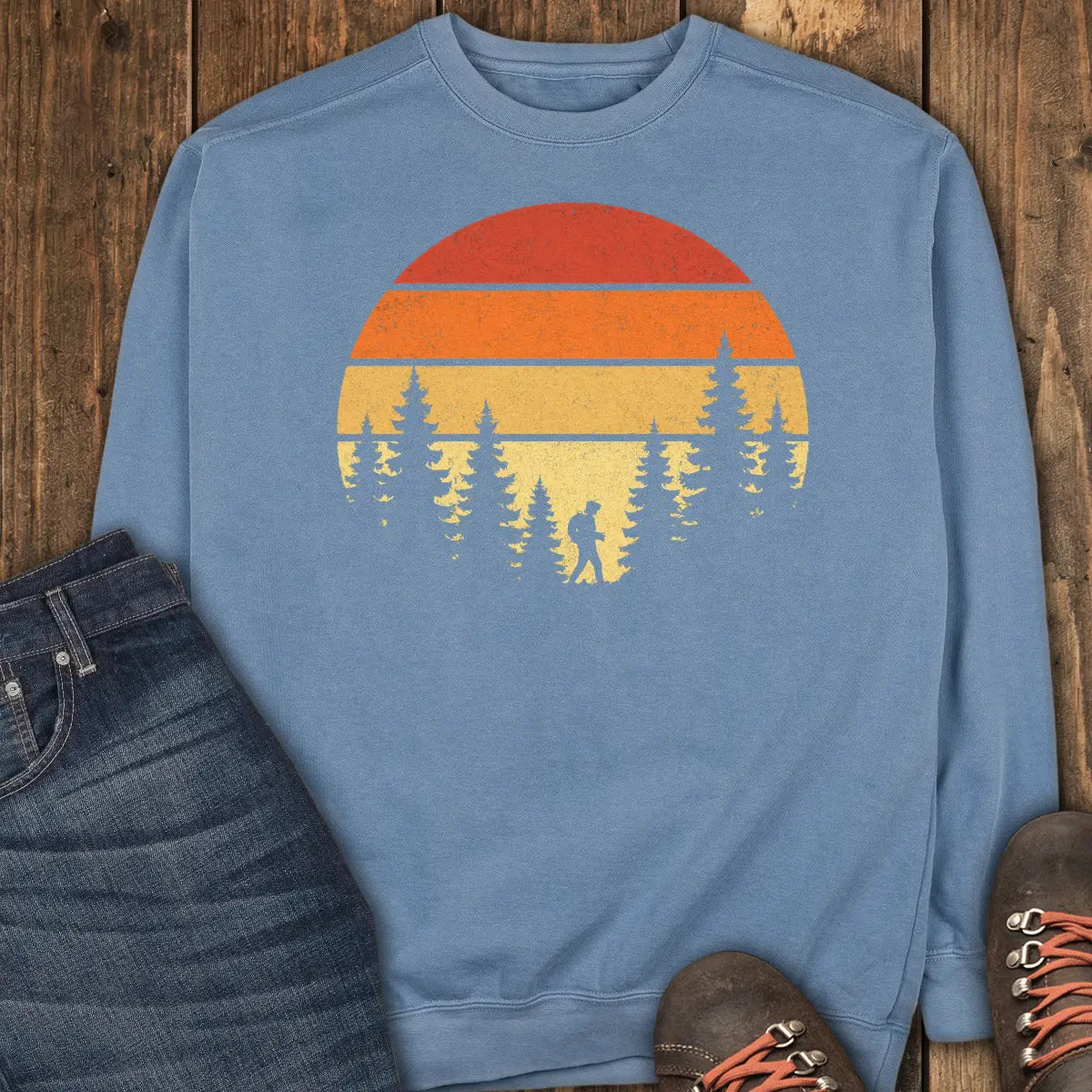 Break of Dawn Sweatshirt - Blue Jean