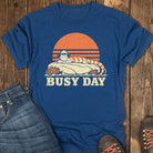 Busy Day Tee - Navy