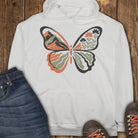 Butterfly Trail Hoodie - White
