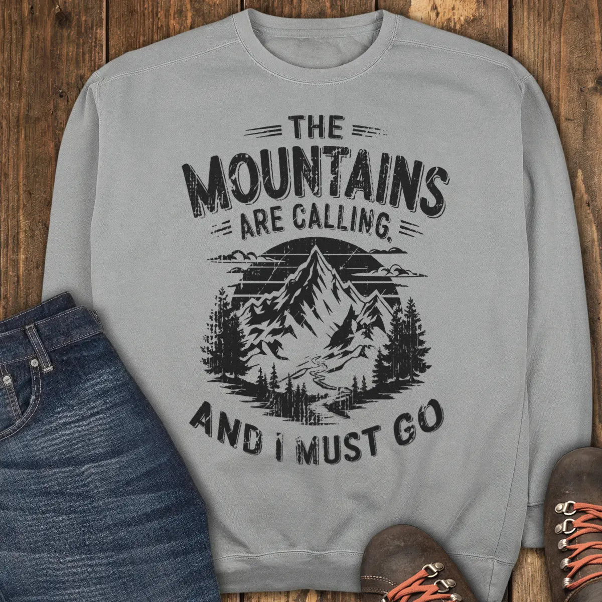Call of the Trail Sweatshirt - Grey