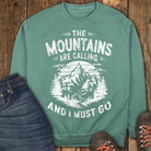 Call of the Trail Sweatshirt - Light Green