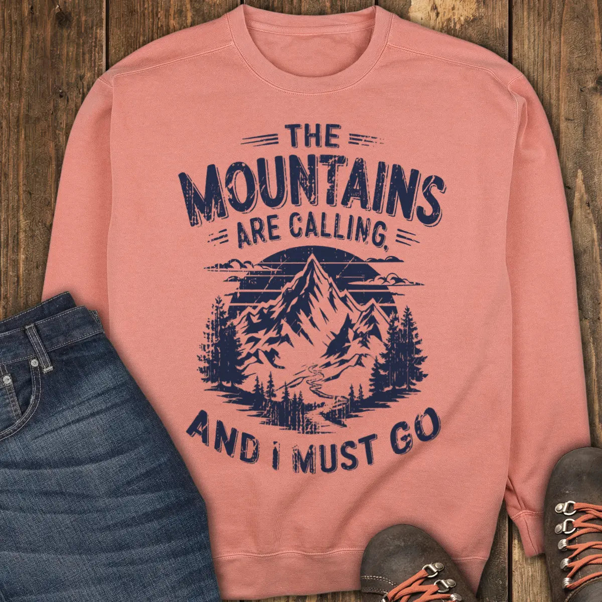 Call of the Trail Sweatshirt - Terracotta