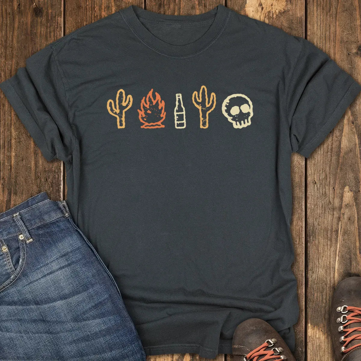 Campfire Cantina Tee - Black