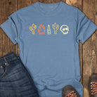 Campfire Cantina Tee - Blue Jean