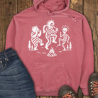 Campfire Dance Hoodie - Crimson