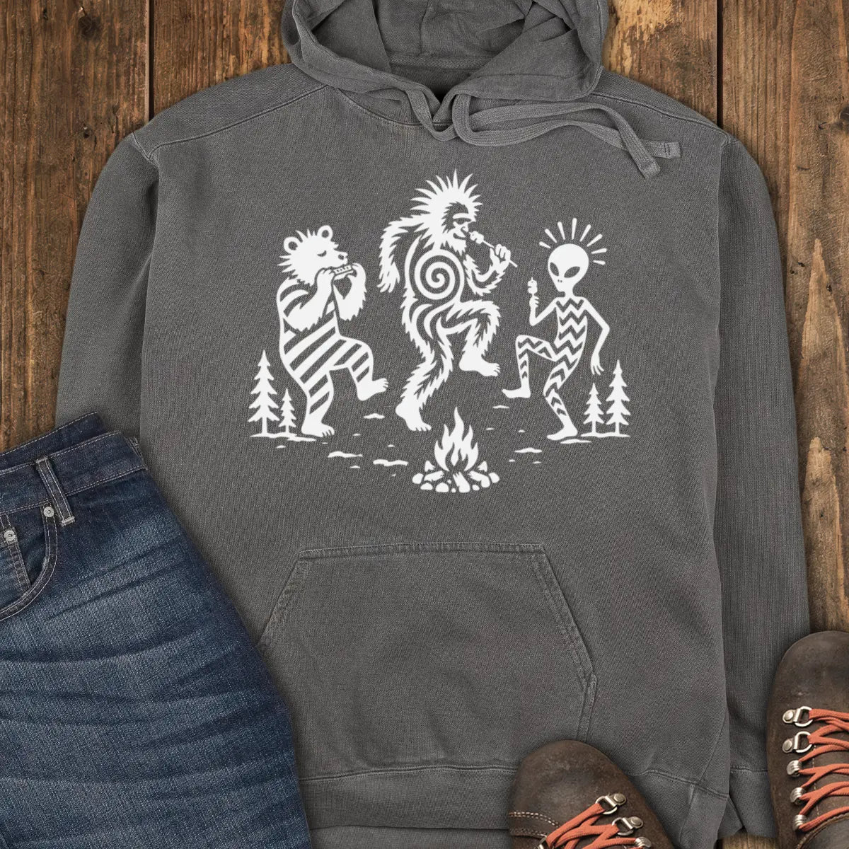 Campfire Dance Hoodie - Pepper