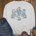 Campfire Dance Sweatshirt - White