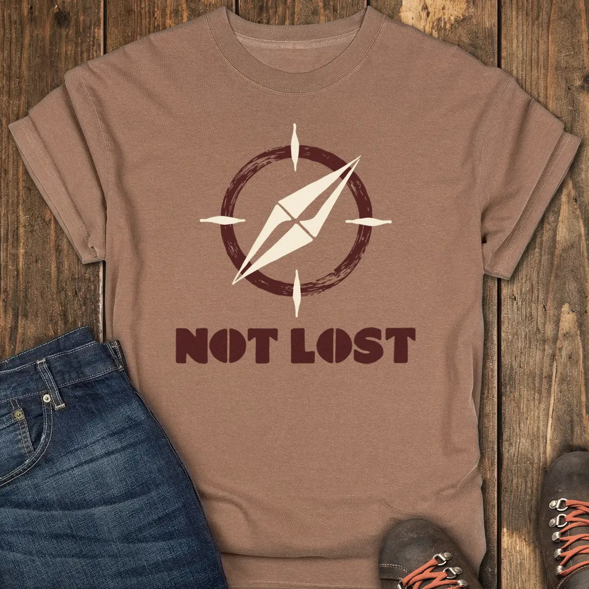 Close Enough Tee - Espresso
