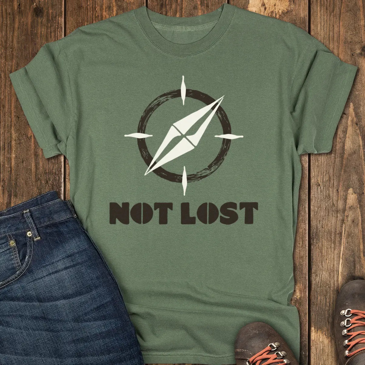 Close Enough Tee - Moss