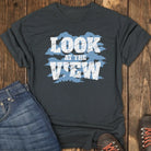 Cloudy Day View Tee - Black