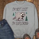 Confidently Exploring Sweatshirt - Grey