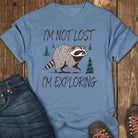 Confidently Exploring Tee - Blue Jean