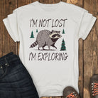 Confidently Exploring Tee - White