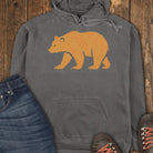 Crimson Bear Hoodie - Pepper