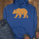 Crimson Bear Hoodie - True Navy