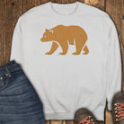 Crimson Bear Sweatshirt - White