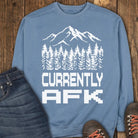 Currently AFK Sweatshirt - Blue Jean