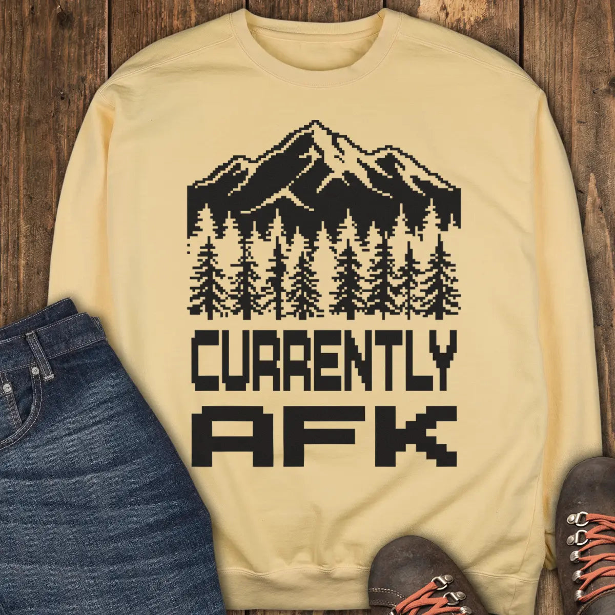 Currently AFK Sweatshirt - Butter