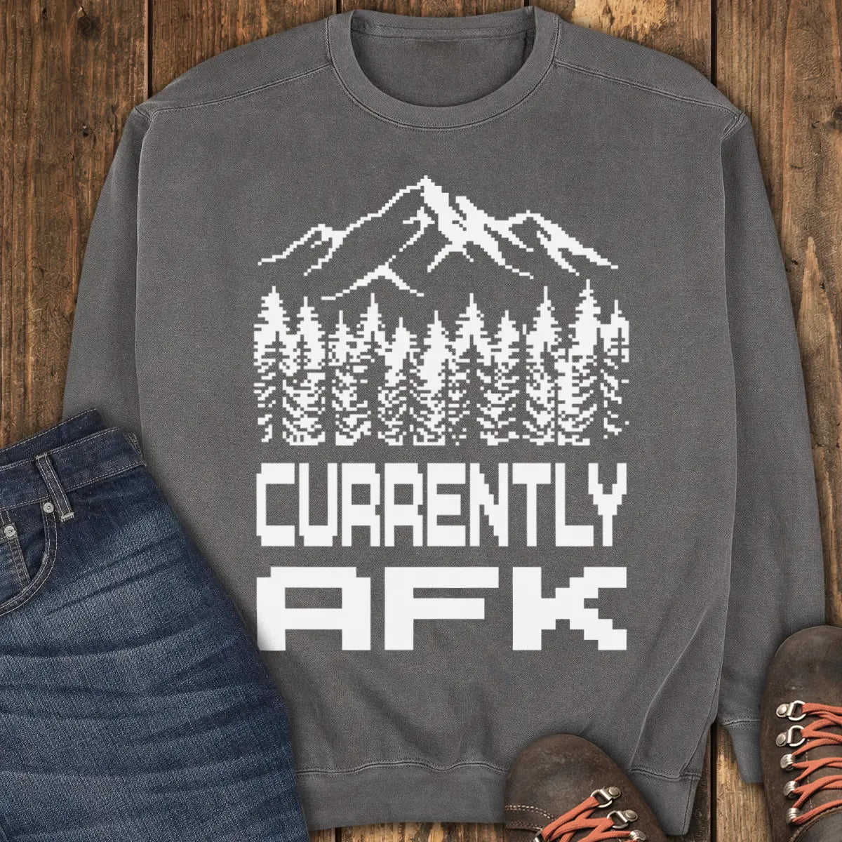 Currently AFK Sweatshirt - Pepper