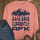 Currently AFK Sweatshirt - Terracotta