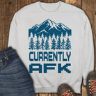 Currently AFK Sweatshirt - White