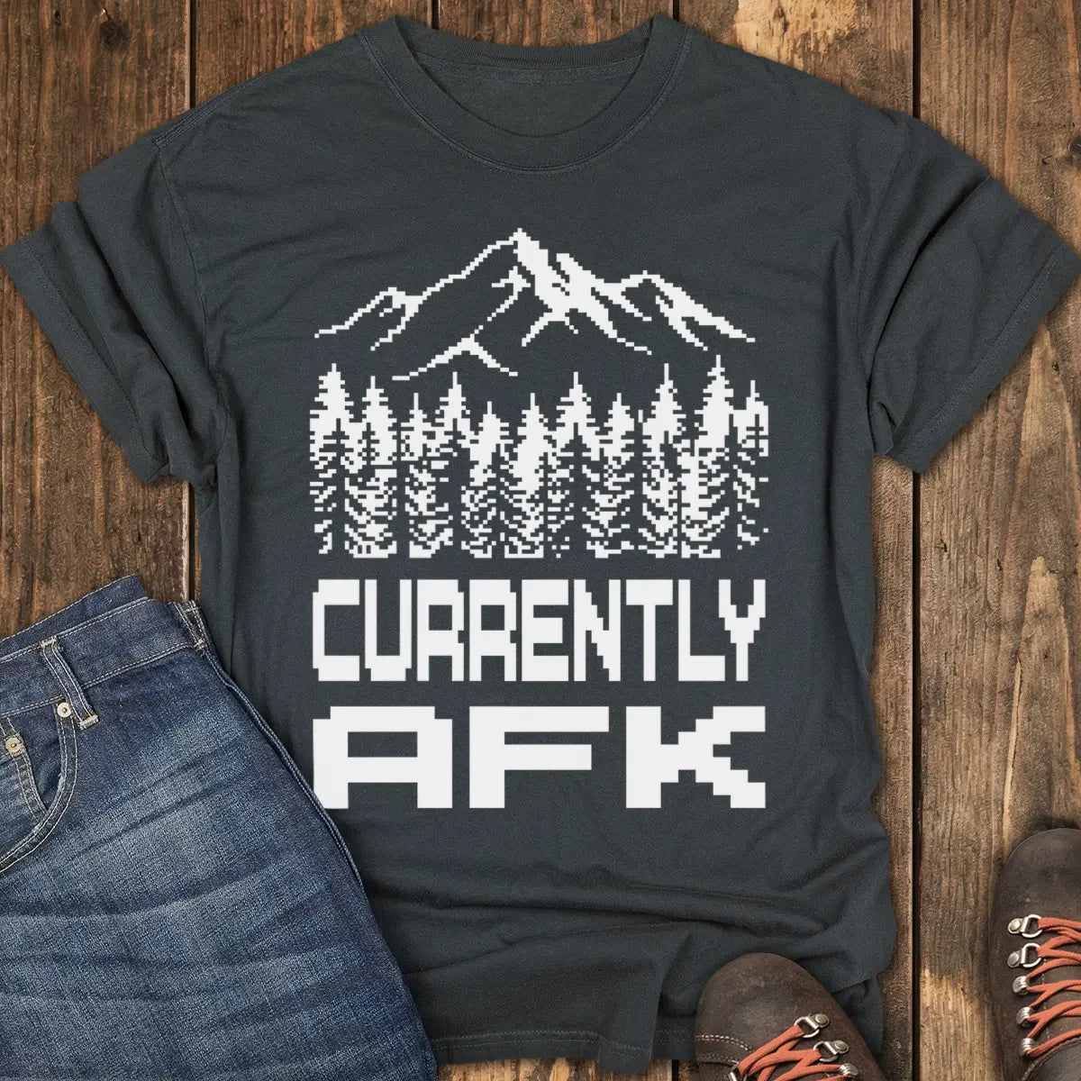 Currently AFK Tee - Black
