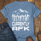 Currently AFK Tee - Blue Jean