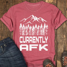 Currently AFK Tee - Crimson