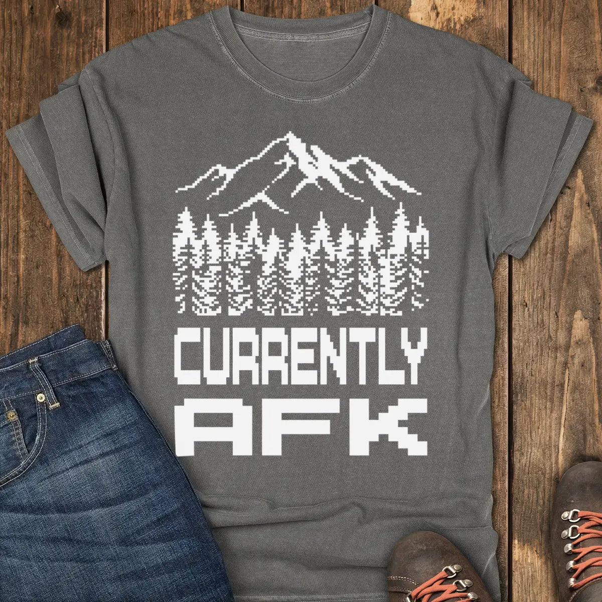 Currently AFK Tee - Pepper