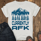 Currently AFK Tee - White