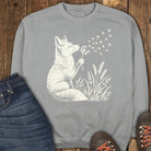 Dandelion Wish Sweatshirt - Grey