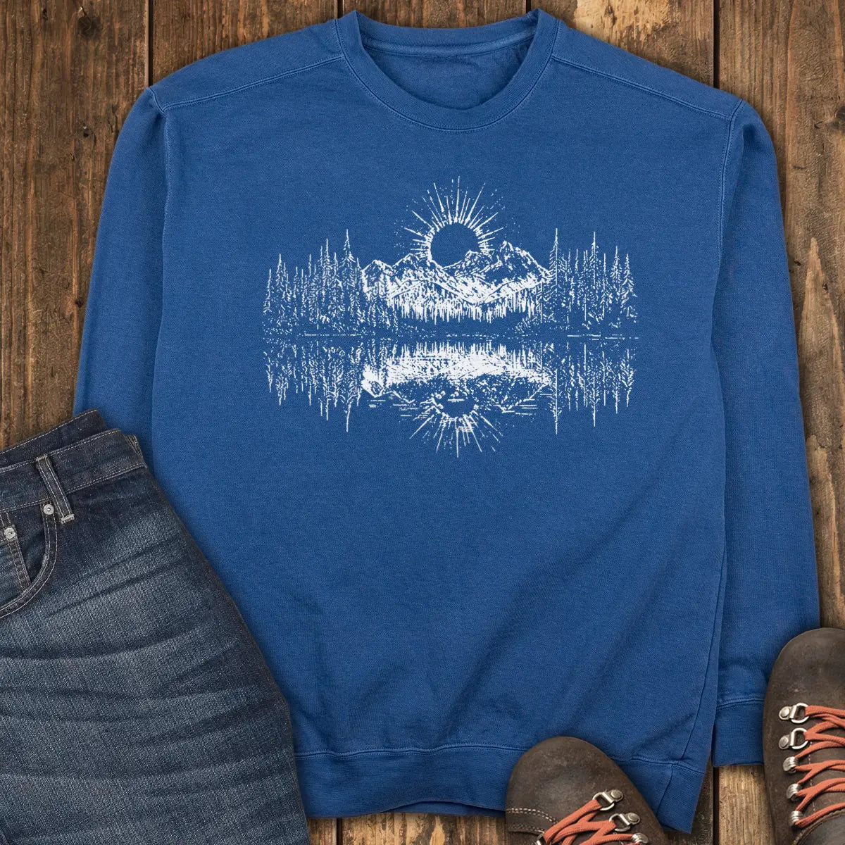 Dark Sun Trail Sweatshirt - True Navy