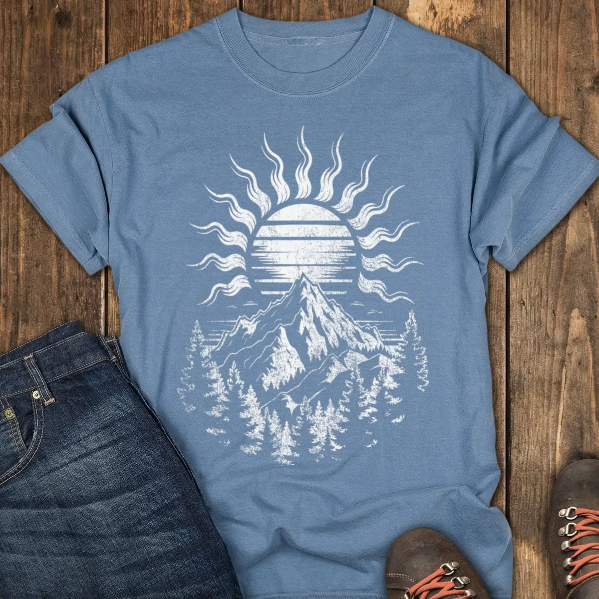 Daylight Tee - Blue Jean